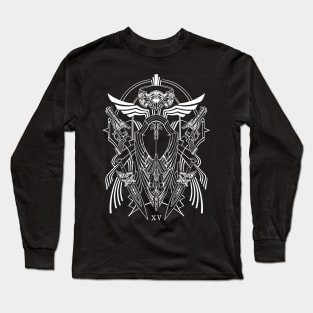 FFXV Arms and Armiger (white) Long Sleeve T-Shirt